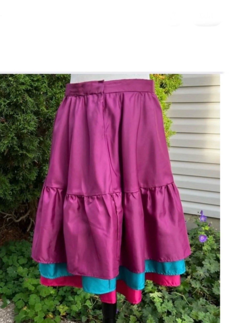 Retro Disco - 2KY Skirt Set • Custom Vintage 3 Layered 3 Colours  Mini Skirts 🇨🇦